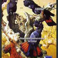 Congo 2005 Birds (Cockatoos) imperf m/sheet (with RSPB logo) unmounted mint