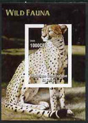 Congo 2005 Wild Fauna (Cheetah) imperf m/sheet unmounted mint