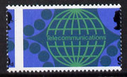 Great Britain 1969,Post Office Technology 9d (Telephone) with vert perfs shifted 4mm unmounted mint, as SG 809
