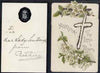 Great Britain Undated Easter card from PRINCESS BEATRICE (from the Lady Southampton estate) plus enclosed small sheet of black-edged note-paper with HB monogram inscribed 'For Dear Lady Southampton from Beatrice'. (Lady Ismay Sout……Details Below