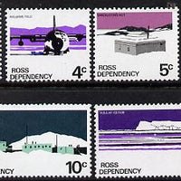 Ross Dependency 1972 Antarctic Scenes (chalky paper) set of 6 unmounted mint, SG 9a-14a*
