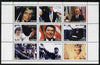 Komi Republic 1999 Personalities perf sheetlet containing complete set of 9 values unmounted mint