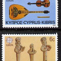 Cyprus 1985 Europa - Music Year set of 2 unmounted mint, SG 663-64*