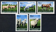 Turkey 1964 Farm Animals set of 5 unmounted mint SG 2062-66