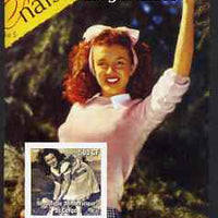 Congo 2003 History of the Cinema - Marilyn Monroe #1 imperf m/sheet (Me Naiset Magazine) unmounted mint
