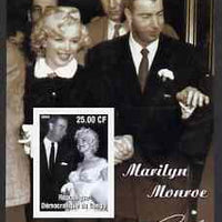 Congo 2002 40th Death Anniversary of Marilyn Monroe #01 imperf m/sheet unmounted mint