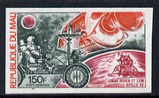 Mali 1972 History of Transport 150f (Lunar Rover & Apollo 15) imperf as SG 322 unmounted mint