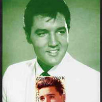 Laos 2000 Elvis Presley imperf deluxe sheet #03 (green background) unmounted mint