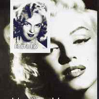Eritrea 2001 Marilyn Monroe imperf m/sheet #2 unmounted mint