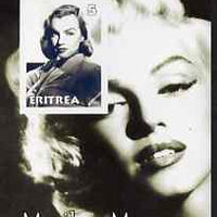 Eritrea 2001 Marilyn Monroe imperf m/sheet #4 unmounted mint
