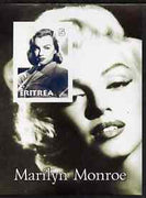 Eritrea 2001 Marilyn Monroe imperf m/sheet #4 unmounted mint