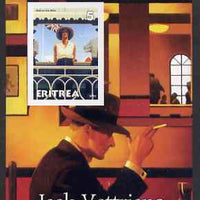 Eritrea 2001 Art of Jack Vettriano #2 imperf s/sheet unmounted mint