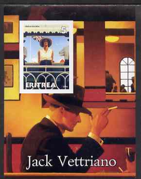Eritrea 2001 Art of Jack Vettriano #2 imperf s/sheet unmounted mint