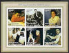 Ivory Coast 2002 Elvis Presley 25th Death Anniversary #1 imperf sheetlet containing 6 values unmounted mint