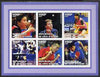 Ivory Coast 2002 Table Tennis imperf sheetlet containing set of 6 values unmounted mint
