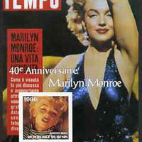 Benin 2003 40th Death Anniversary of Marilyn Monroe #02 - Tempo magazine imperf m/sheet unmounted mint