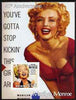 Benin 2003 40th Death Anniversary of Marilyn Monroe #06 - 'You've Gotta Stop Kicking This Girl Around' imperf m/sheet unmounted mint