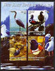Congo 2004 Birds - Sur Salt Spring Island imperf sheetlet containing 4 values unmounted mint