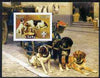 Eritrea 2003 Paintings of Dogs imperf m/sheet with Scouts Logo unmounted mint