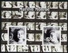 Kyrgyzstan 2003 Marilyn Monroe imperf m/sheet containing 2 values (B&W) unmounted mint