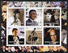 Congo 2002 Film Stars of the 20th Century (Male) imperf sheetlet containing set of 6 values unmounted mint