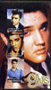 Tadjikistan 2001 Elvis Presley imperf sheetlet containing set of 3 values unmounted mint