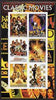 Benin 2003 Classic Movie (Posters) #3 imperf sheetlet containing set of 6 values unmounted mint