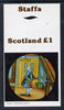 Staffa 1982 Fairy Tales (High Society) imperf souvenir sheet (£1 value) unmounted mint