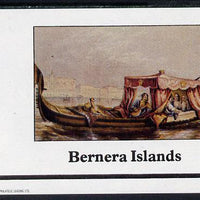 Bernera 1982 Pastoral Views imperf deluxe sheet (£2 value) unmounted mint