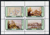 Eynhallow 1981 Travel Paintings perf sheetlet containing set of 4 values unmounted mint