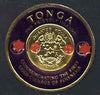 Tonga 1963 Surcharged 1s3d on 1s6d Gold Coin unmounted mint SG 151