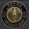 Tonga 1963 Surcharged 30s on 15s Gold Coin unmounted mint SG O18