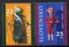 Slovakia 2006 Puppets perf set of 2 unmounted mint