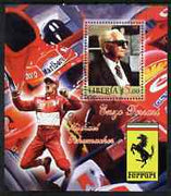 Liberia 2006 Enzo Ferrari #1 perf m/sheet cto used