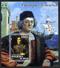 Benin 2006 Christopher Columbus #1 perf m/sheet cto used