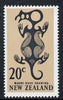 New Zealand 1967 Maori Rock Drawing 20c (from def set) unmounted mint, SG 857