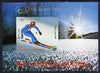 Equatorial Guinea 1980 Winter Olympics (Skiing) perf souvenir sheet unmounted mint