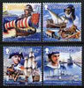 Gibraltar 1999 Maritime Heritage perf set of 4 unmounted mint, SG 872-5