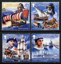Gibraltar 1999 Maritime Heritage perf set of 4 unmounted mint, SG 872-5
