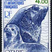 French Southern & Antarctic Territories 1979 Fur Seal & Cub 4f (from Antarctic Fauna set) unmounted mint SG 131