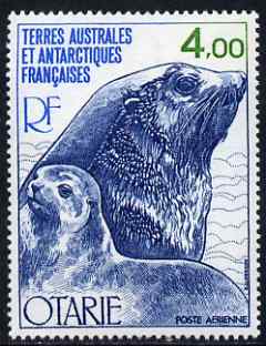 French Southern & Antarctic Territories 1979 Fur Seal & Cub 4f (from Antarctic Fauna set) unmounted mint SG 131