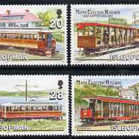 Isle of Man 1993 Electric Railway Centenary perf set of 4 unmounted mint SG 559-62