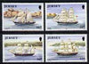 Jersey 1992 Ship Building perf set of 4 unmounted mint SG 579-82
