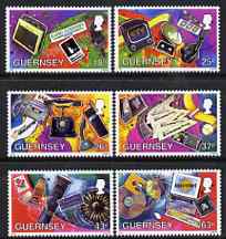 Guernsey 1997 Communications perf set of 6 unmounted mint SG 741-6