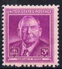 United States 1948 Honouring Chief Justice Harlan Fiske Stone 3c unmounted mint, SG 962