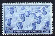 United States 1948 US Navy 3c unmounted mint, SG 932