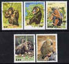 Benin 1995 Primates complete set of 5, SG 1292-96, Mi 638-42 cto used