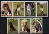 Touva 2000 Dogs perf set of 7 values complete unmounted mint