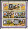 Niue 1979 Rowland Hill perf sheetlet containing 10 values plus 2 labels, unmounted mint SG MS294