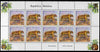 Moldova 2001 Chinese Zoo 40b Tiger perf sheetlet containing 10 values unmounted mint SG 398